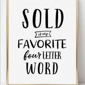 Everything sold beyond here!!!